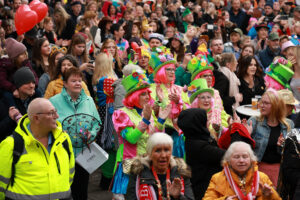 11.11.2025, Kornmarkt, Trier, GER, Karneval, ATK-Sessionseröffnung, im Bild


Foto © Sebastian J. Schwarz