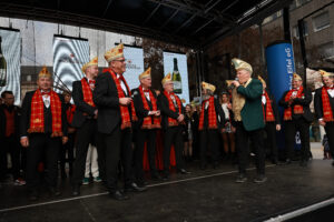 11.11.2025, Kornmarkt, Trier, GER, Karneval, ATK-Sessionseröffnung, im BildFoto © Sebastian J. Schwarz