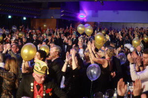 10.01.2026, Europahalle, Trier, GER, Karneval, ATK-Gala 2026 - Musik, Dompiraten, im BildFoto © Sebastian J. Schwarz