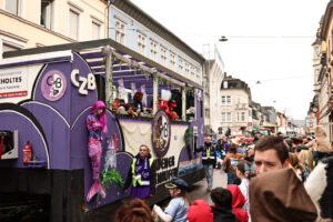 16.02.2026, Innenstadt, Trier, GER, Karneval, ATK Rosenmontagsumzug, im BildFoto © Sebastian J. Schwarz