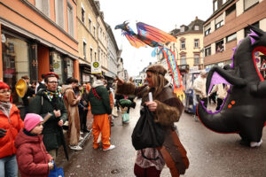 16.02.2026, Innenstadt, Trier, GER, Karneval, ATK Rosenmontagsumzug, im BildFoto © Sebastian J. Schwarz