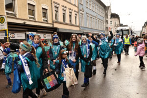 16.02.2026, Innenstadt, Trier, GER, Karneval, ATK Rosenmontagsumzug, im BildFoto © Sebastian J. Schwarz