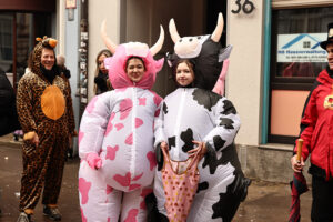 16.02.2026, Innenstadt, Trier, GER, Karneval, ATK Rosenmontagsumzug, im BildFoto © Sebastian J. Schwarz