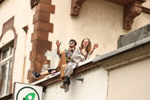 16.02.2026, Innenstadt, Trier, GER, Karneval, ATK Rosenmontagsumzug, im BildFoto © Sebastian J. Schwarz