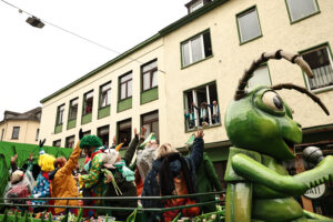 16.02.2026, Innenstadt, Trier, GER, Karneval, ATK Rosenmontagsumzug, im BildFoto © Sebastian J. Schwarz