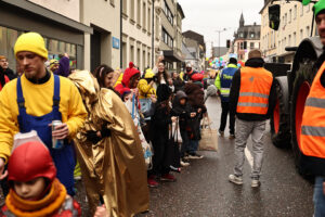 16.02.2026, Innenstadt, Trier, GER, Karneval, ATK Rosenmontagsumzug, im BildFoto © Sebastian J. Schwarz