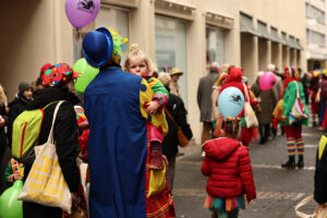 16.02.2026, Innenstadt, Trier, GER, Karneval, ATK Rosenmontagsumzug, im BildFoto © Sebastian J. Schwarz