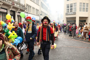 16.02.2026, Innenstadt, Trier, GER, Karneval, ATK Rosenmontagsumzug, im BildFoto © Sebastian J. Schwarz