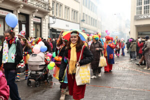 16.02.2026, Innenstadt, Trier, GER, Karneval, ATK Rosenmontagsumzug, im BildFoto © Sebastian J. Schwarz