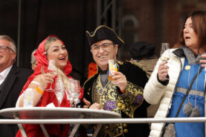 16.02.2026, Innenstadt, Trier, GER, Karneval, ATK Rosenmontagsumzug, im BildFoto © Sebastian J. Schwarz