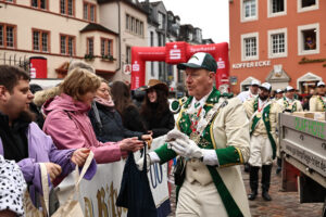 16.02.2026, Innenstadt, Trier, GER, Karneval, ATK Rosenmontagsumzug, im BildFoto © Sebastian J. Schwarz