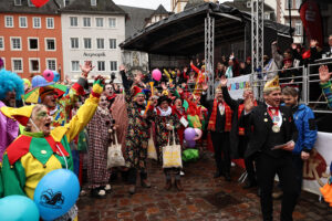 16.02.2026, Innenstadt, Trier, GER, Karneval, ATK Rosenmontagsumzug, im BildFoto © Sebastian J. Schwarz