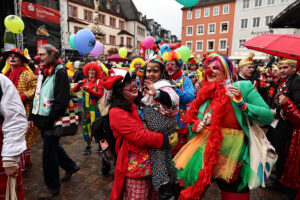 16.02.2026, Innenstadt, Trier, GER, Karneval, ATK Rosenmontagsumzug, im BildFoto © Sebastian J. Schwarz
