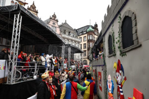 16.02.2026, Innenstadt, Trier, GER, Karneval, ATK Rosenmontagsumzug, im BildFoto © Sebastian J. Schwarz