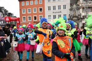 16.02.2026, Innenstadt, Trier, GER, Karneval, ATK Rosenmontagsumzug, im BildFoto © Sebastian J. Schwarz