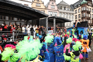 16.02.2026, Innenstadt, Trier, GER, Karneval, ATK Rosenmontagsumzug, im BildFoto © Sebastian J. Schwarz