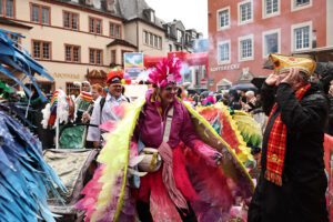 16.02.2026, Innenstadt, Trier, GER, Karneval, ATK Rosenmontagsumzug, im BildFoto © Sebastian J. Schwarz