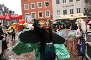 16.02.2026, Innenstadt, Trier, GER, Karneval, ATK Rosenmontagsumzug, im BildFoto © Sebastian J. Schwarz