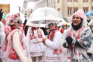 16.02.2026, Innenstadt, Trier, GER, Karneval, ATK Rosenmontagsumzug, im BildFoto © Sebastian J. Schwarz