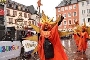16.02.2026, Innenstadt, Trier, GER, Karneval, ATK Rosenmontagsumzug, im BildFoto © Sebastian J. Schwarz