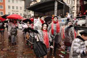 16.02.2026, Innenstadt, Trier, GER, Karneval, ATK Rosenmontagsumzug, im BildFoto © Sebastian J. Schwarz