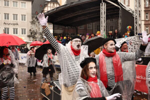 16.02.2026, Innenstadt, Trier, GER, Karneval, ATK Rosenmontagsumzug, im BildFoto © Sebastian J. Schwarz