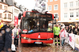 16.02.2026, Innenstadt, Trier, GER, Karneval, ATK Rosenmontagsumzug, im BildFoto © Sebastian J. Schwarz