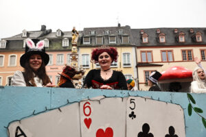 16.02.2026, Innenstadt, Trier, GER, Karneval, ATK Rosenmontagsumzug, im BildFoto © Sebastian J. Schwarz