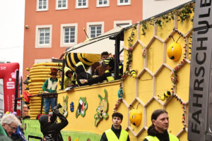 16.02.2026, Innenstadt, Trier, GER, Karneval, ATK Rosenmontagsumzug, im BildFoto © Sebastian J. Schwarz