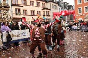 16.02.2026, Innenstadt, Trier, GER, Karneval, ATK Rosenmontagsumzug, im BildFoto © Sebastian J. Schwarz