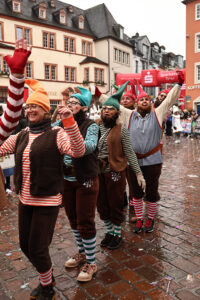16.02.2026, Innenstadt, Trier, GER, Karneval, ATK Rosenmontagsumzug, im BildFoto © Sebastian J. Schwarz