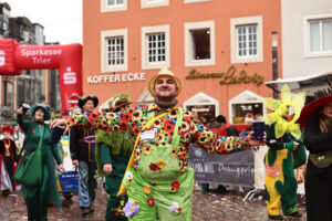 16.02.2026, Innenstadt, Trier, GER, Karneval, ATK Rosenmontagsumzug, im BildFoto © Sebastian J. Schwarz