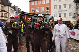 16.02.2026, Innenstadt, Trier, GER, Karneval, ATK Rosenmontagsumzug, im BildFoto © Sebastian J. Schwarz