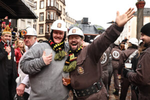16.02.2026, Innenstadt, Trier, GER, Karneval, ATK Rosenmontagsumzug, im BildFoto © Sebastian J. Schwarz