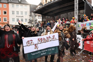16.02.2026, Innenstadt, Trier, GER, Karneval, ATK Rosenmontagsumzug, im BildFoto © Sebastian J. Schwarz