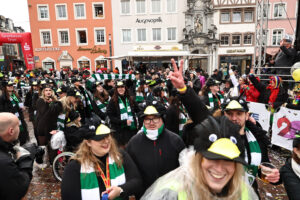 16.02.2026, Innenstadt, Trier, GER, Karneval, ATK Rosenmontagsumzug, im BildFoto © Sebastian J. Schwarz