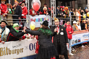 16.02.2026, Innenstadt, Trier, GER, Karneval, ATK Rosenmontagsumzug, im BildFoto © Sebastian J. Schwarz