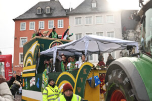 16.02.2026, Innenstadt, Trier, GER, Karneval, ATK Rosenmontagsumzug, im BildFoto © Sebastian J. Schwarz