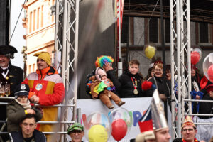 16.02.2026, Innenstadt, Trier, GER, Karneval, ATK Rosenmontagsumzug, im BildFoto © Sebastian J. Schwarz