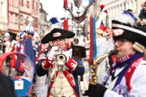16.02.2026, Innenstadt, Trier, GER, Karneval, ATK Rosenmontagsumzug, im BildFoto © Sebastian J. Schwarz