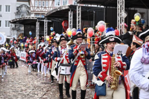 16.02.2026, Innenstadt, Trier, GER, Karneval, ATK Rosenmontagsumzug, im BildFoto © Sebastian J. Schwarz