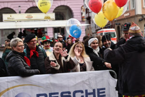 16.02.2026, Innenstadt, Trier, GER, Karneval, ATK Rosenmontagsumzug, im BildFoto © Sebastian J. Schwarz