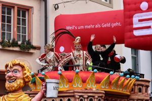 16.02.2026, Innenstadt, Trier, GER, Karneval, ATK Rosenmontagsumzug, im BildFoto © Sebastian J. Schwarz