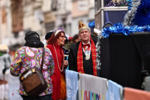 16.02.2026, Innenstadt, Trier, GER, Karneval, ATK Rosenmontagsumzug, im BildFoto © Sebastian J. Schwarz
