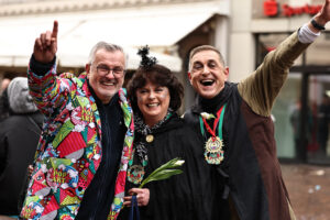 16.02.2026, Innenstadt, Trier, GER, Karneval, ATK Rosenmontagsumzug, im BildFoto © Sebastian J. Schwarz