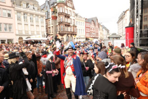 12.02.2026, Hauptmarkt, Trier, GER, Karneval, ATK Proklamation, im BildFoto © Sebastian J. Schwarz